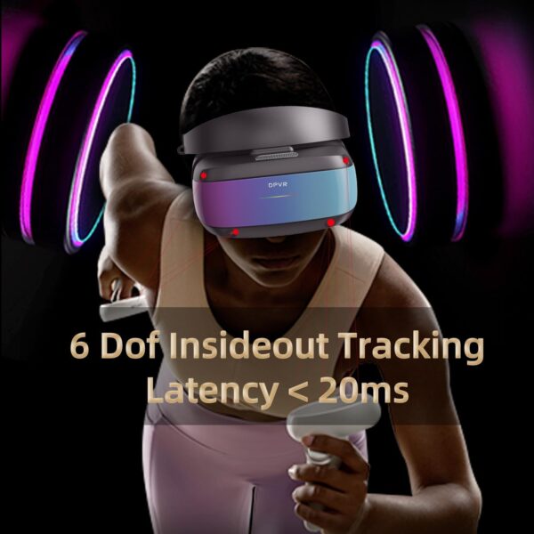 DPVR E4 VR Headset - PCVR Virtual Reality Headset - Image 4