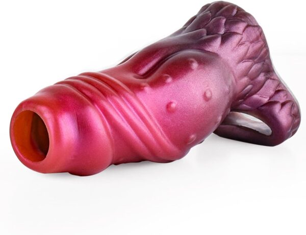 Silicone XXL Penis Sleeve Dildo - Image 2