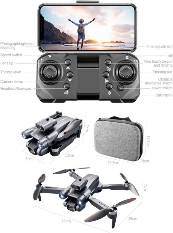 Hot Sale！Motor Drones With 5 Cameras for Adults and Beginner,Quadcopter - Image 3