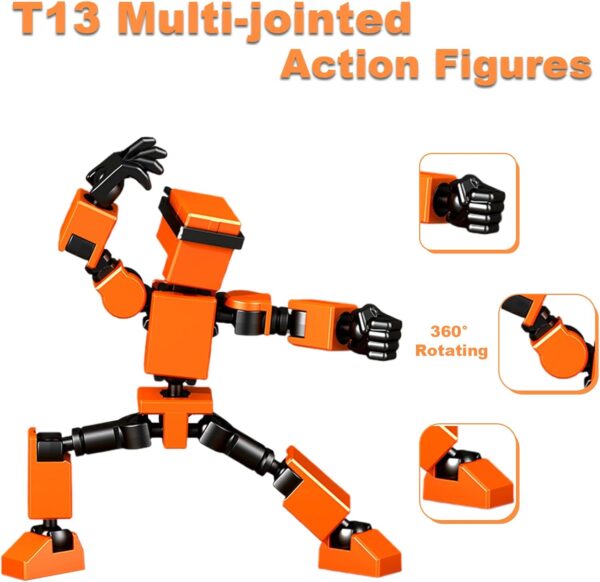4PCS Mini Titan T-13 Action Figures - Image 2