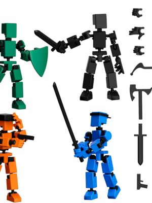 4PCS Mini Titan T-13 Action Figures