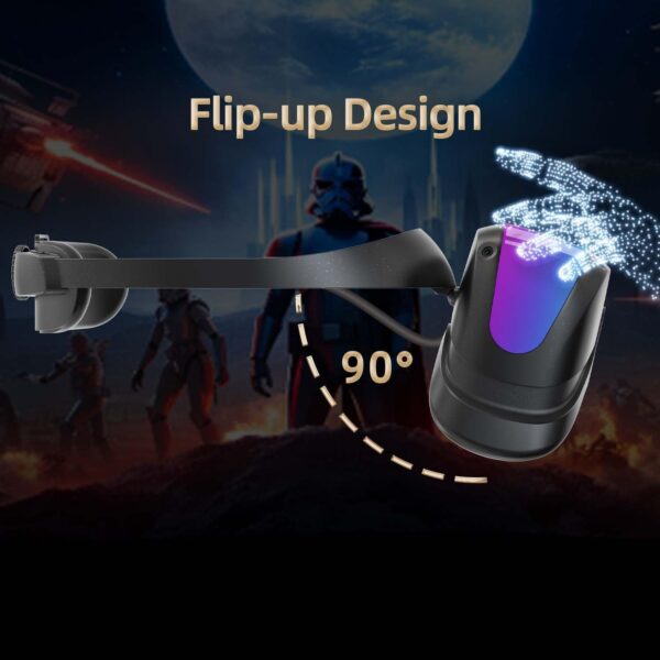 DPVR E4 VR Headset - PCVR Virtual Reality Headset - Image 6