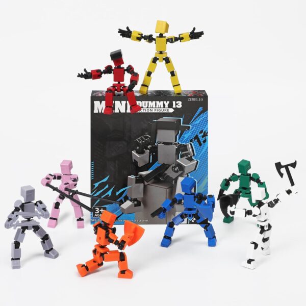 4PCS Mini Titan T-13 Action Figures - Image 6