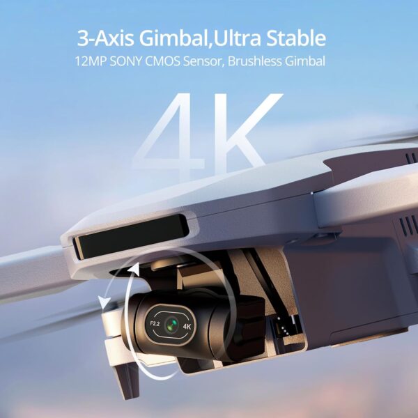Potensic ATOM 3-Axis Gimbal 4K GPS Drone, - Image 3