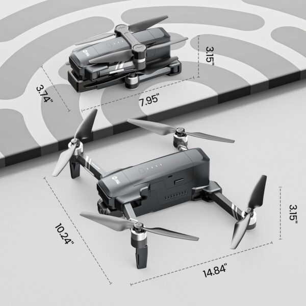 HS600 2-Axis Gimbal Drones - Image 3