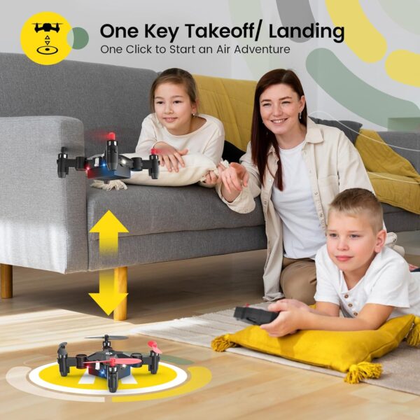 Drone for Kids Gift Portable Pocket - Image 6