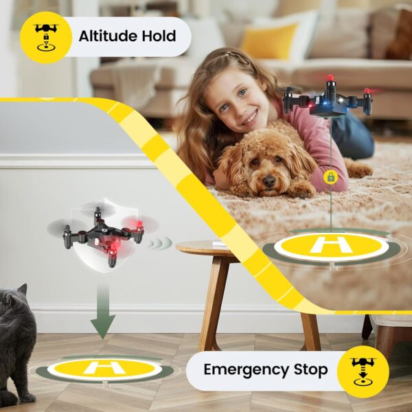 Drone for Kids Gift Portable Pocket - Image 2