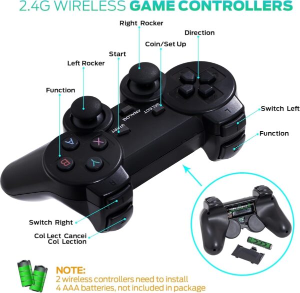 Wireless Retro Game Console 4K HD - Image 4
