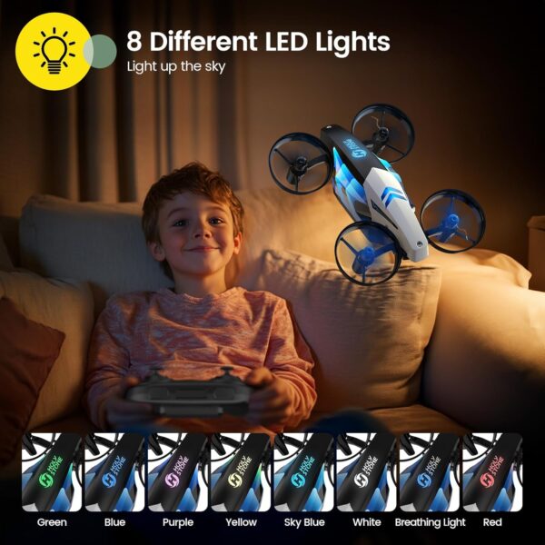 HS210T Drones for Kids, 2 IN1 MINI  with Land & Fly Mode - Image 6