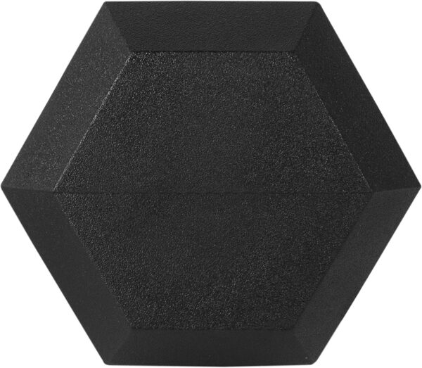 Hex Dumbbells Rubber Coated Hand - Image 4
