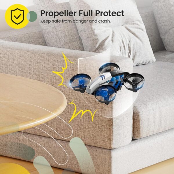 HS210T Drones for Kids, 2 IN1 MINI  with Land & Fly Mode - Image 8