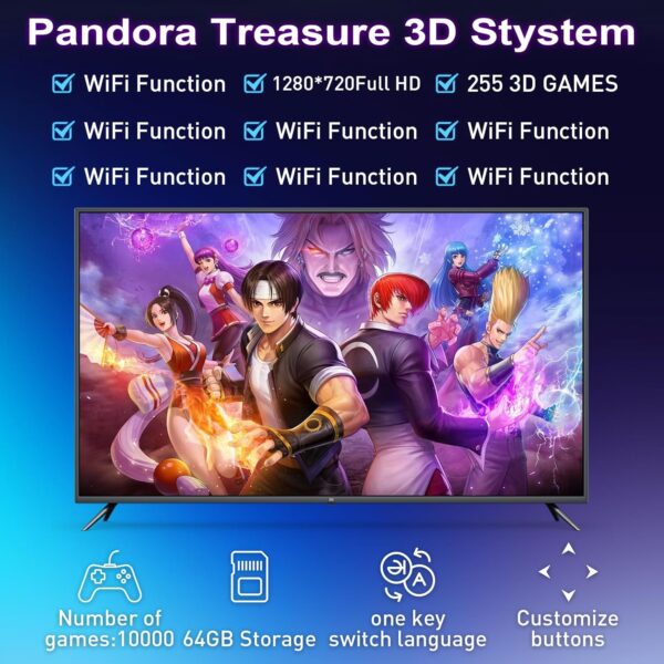 3D Arcade Game Console, 36800 Games - Image 7