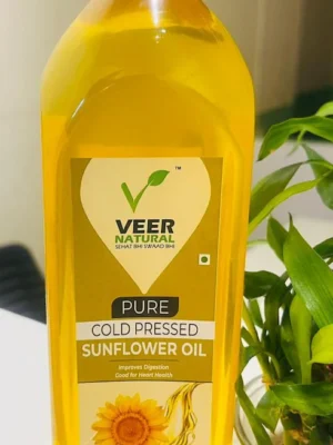 Veer Natural organic sun flower oil