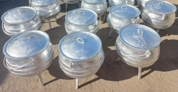 Aluminium pots - 9 different sizes - Image 2