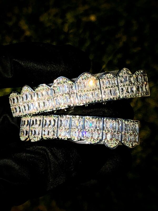 14k Baguette Joker Gold  teeth - Image 3