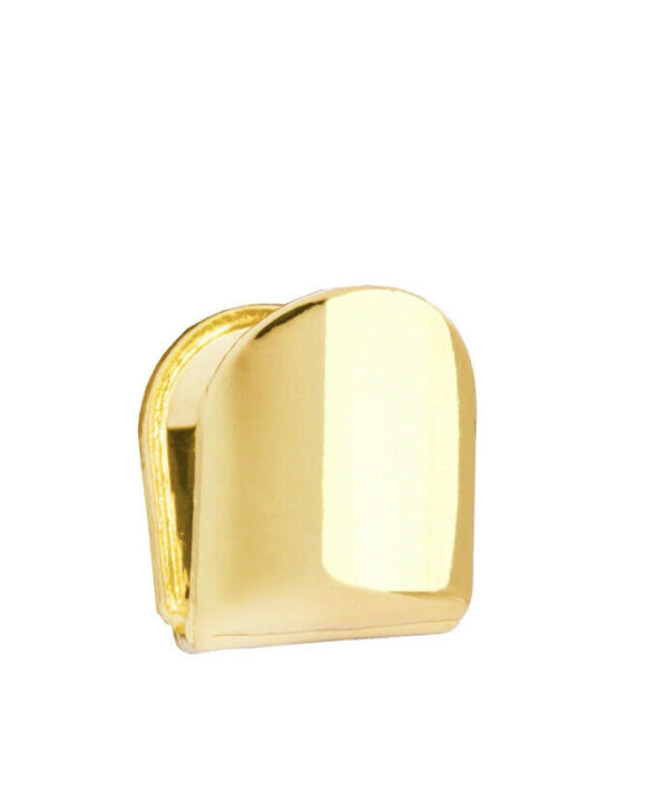 Gold Grillz Mouth teeth Top Tooth Single Grill Cap - Image 4