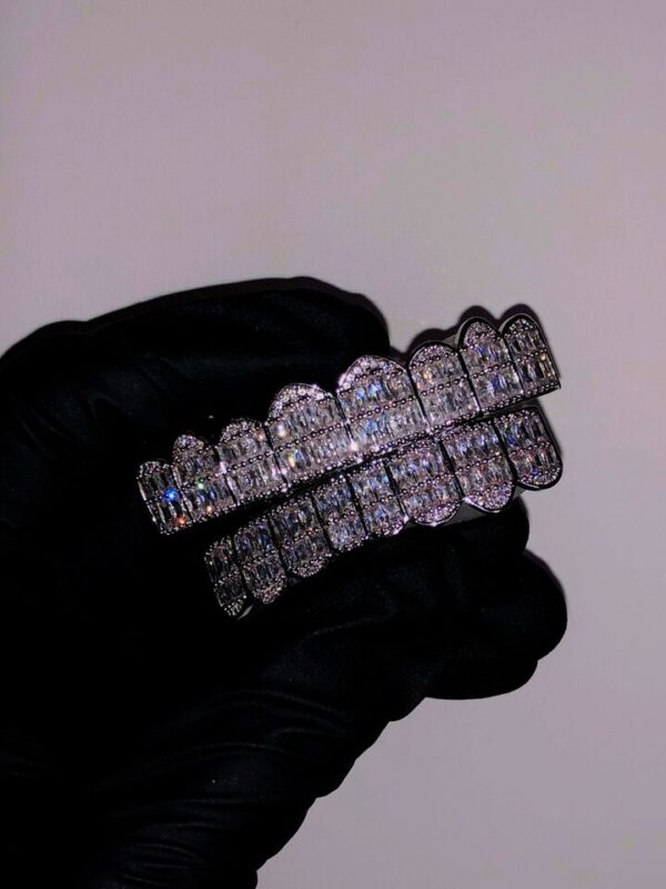 14k Baguette Joker Gold  teeth - Image 5