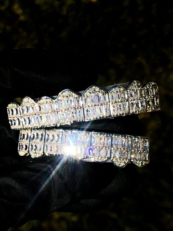 14k Baguette Joker Gold  teeth - Image 6
